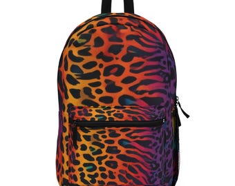 Jansport Full-size Backpack With Fun Emoji & Animal Print - Etsy