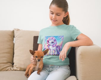 Unicorn Design T-shirt: Rainbow Magical Fantasy Clothing