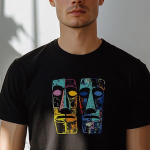 Easter Island Heads Graphic Tee