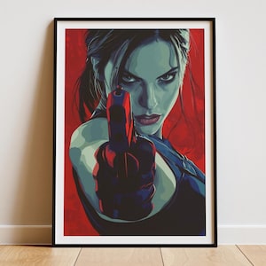Jill Valentine - Resident Evil - Póster