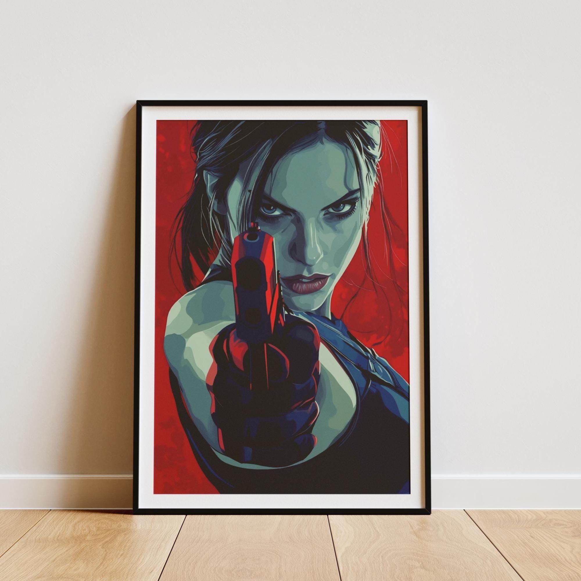 Jill Valentine - Resident Evil - Poster