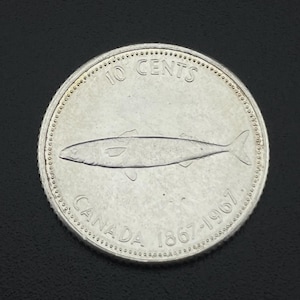 Canada 10 cents, 1967