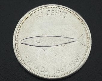 Canada 10 cents, 1967