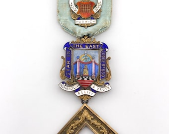 Masonic Medal W. M. 1952 to 1953