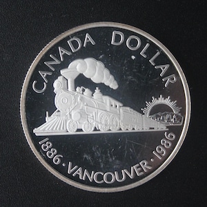 Canadese zilveren herdenkingsmunt.  Munt in cadeauverpakking.