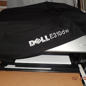 Housse anti-poussière personnalisée/imprimante/scanner/-professionnel-monogramme/logo personnalisé Epson HP Canon Brother Dell Samsung etc.