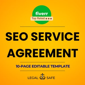 Comprehensive SEO Service Agreement Template - Download