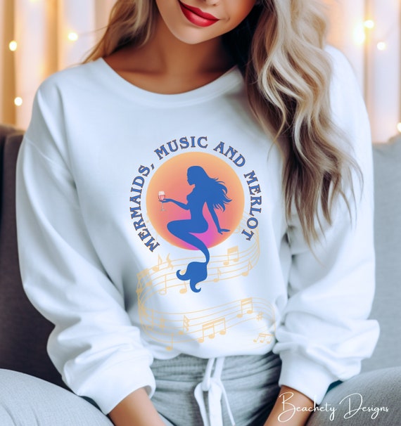 Mermaid sweatshirt discount