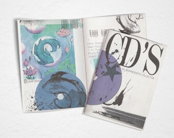 Fanzine en CD tamaño A5 - Bebe y dibuja