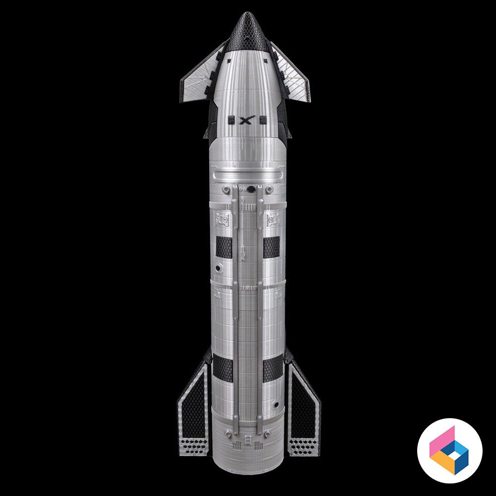 Spacex Starship Model - Etsy