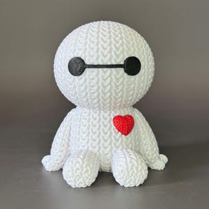 Baymax Crochet - Knitted