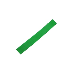 Vivid Solid Obi Green Kimono Clip, Japanese Fabric Long Barrette, 4 inches 100mm