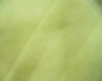 Cream Yellow Silk Kimono Lining By the Yard, Ship from USA, Craft Supply Very Thin