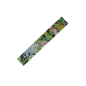 Long Kimono Clip, Japanese Fabric Barrette, 4 inches 100mm, Kimono Eco Friendly