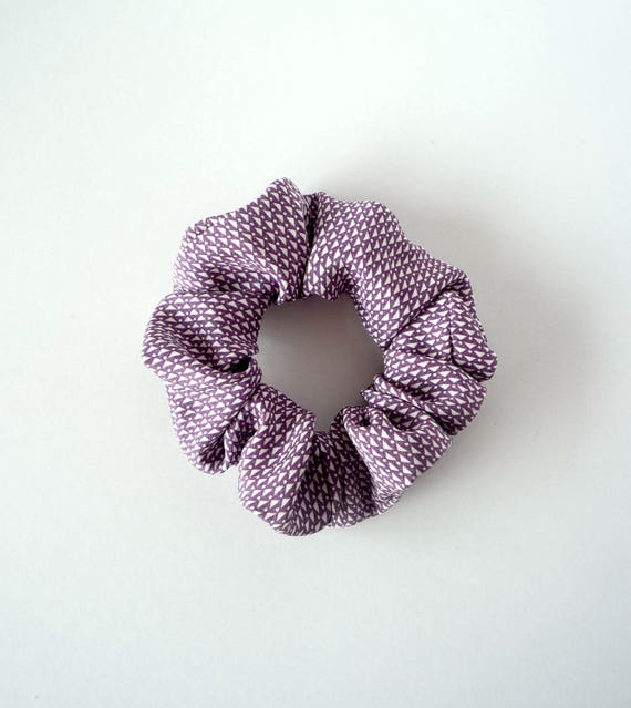 Light Purple Simple Kimono Scrunchie Japanese Hair Accessory Etsy