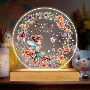 Nachtlicht Kinder, Nachtlicht personalisiert, Nachtlicht Baby, Babygeschenk Geburt, Kinderlampe, Babylampe, Taufgeschenk, Nachtlicht, Taufe