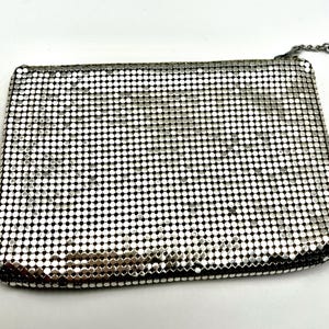 Whiting and Davis Silver Mesh Bag - Etsy