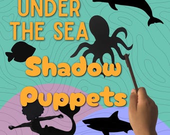 Under the Sea Shadow Puppets – Set of 10