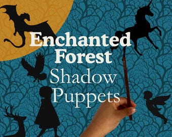 Enchanted Forest Shadow Puppet Set | Mini Set
