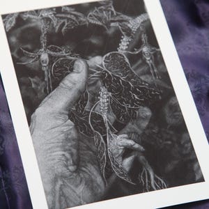 The Flesh, The Magnus Archives Art, Fine Art Print, Home Décor, Gothic, Black and White