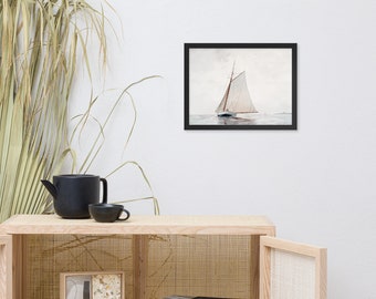 Sailing off Gloucester by Winslow Homer ca. 1880