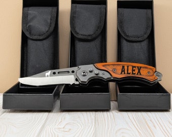Personalized Pocket Knife, Custom Groomsmen Gifts, Custom Pocket Knife, Personalized Gift for Men, Birthday Gift, Dad Gifts, Gift For Him