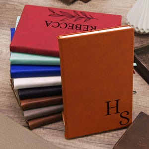 Personalized Refillable Portfolio, Custom Portfolio With Zipper, Custom Leather Portfolio, Personalized Padfolio, Business Gift, Phd Gift