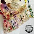 Pressed Flower Bookmark for Women, Custom Resin Bookmark, Personalized Bookmark, Floral Bookmark with Name, Mothers Day Gift Idea, Book Mark