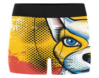 Men Underwear Boxer short Popart Furry Geschenk SFW All Over Print Boxer Briefs