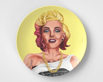 Marilyn Monroe // Plato redondo de 10" // Idea de regalo de actriz