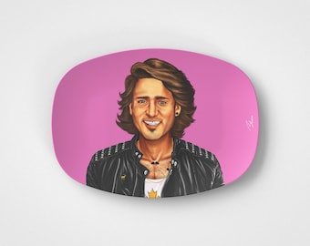 Justin Trudeau // Plato para servir de 10"x14" // Idea de regalo político