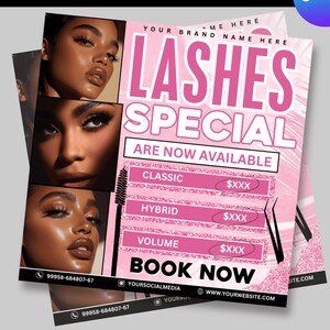 May Lash Booking Flyer, May Booking Flyer, Lashes Books, Lashes Booking Flyer, Lash Special Flyer, May Lashes Nails Flyer MUA Flyer