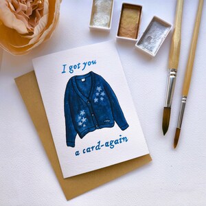 d'anniversaire peinte à la main de style cardigan de minuit | Cadeau inspiré de Taylor | Aquarelle | Cadeaux pour Swifties | ère de minuit | pas d'impression