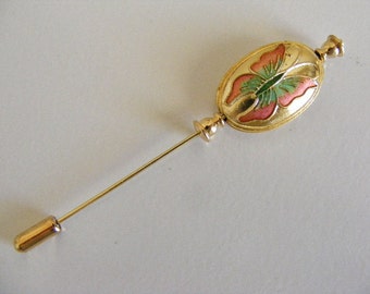 Cloisonne Butterfly Stick Pin.........Lot 132