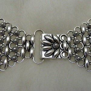 Renaissance Chain Cloak Clasp, Antique Silver....Lot #1963