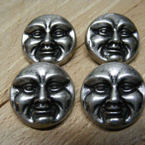 Nicky Epstein Moon Face Buttons, lot of 4 ....Lot #1732