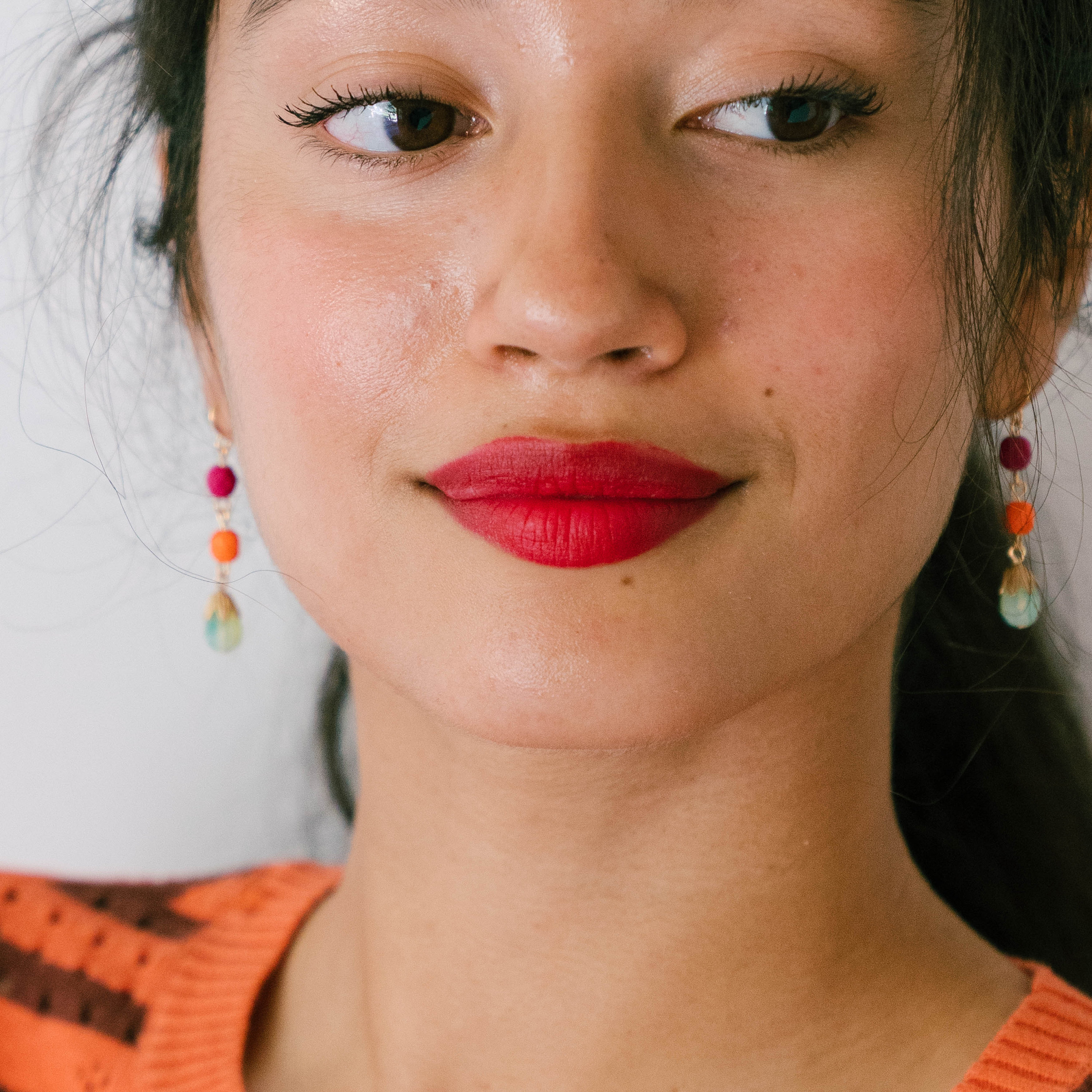 Beaded Hello Kitty Earrings – Victoria Donna