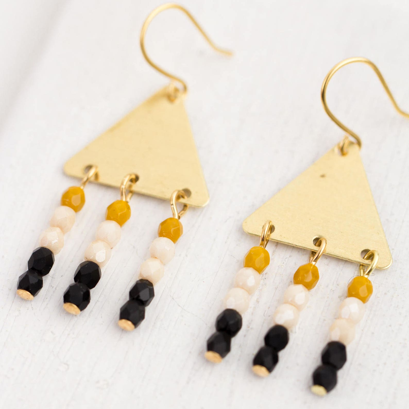 Black Triangle Chandeliers Triangle Chandeliers Gold Etsy