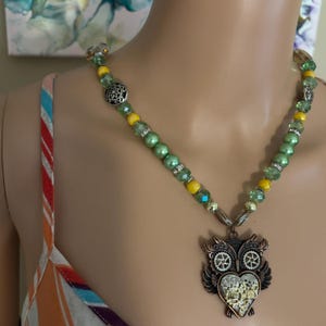 Owl You Need Is A Steampunk Pendant