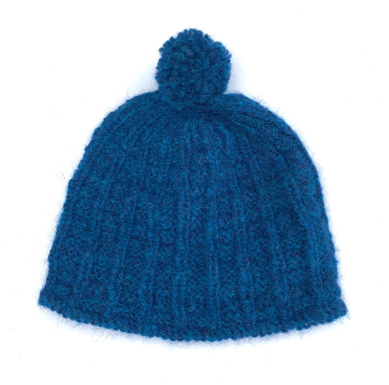 Hand knit Alpaca and Wool Hat for Men and Women