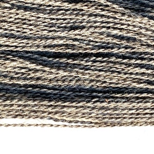 Gray 100% Alpaca Yarn, Sport / DK Weight, 250 yards image 2