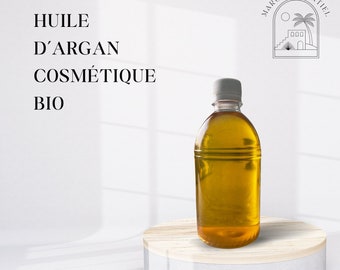 Bio-Arganöl – 250 ml – Kosmetik – kaltgepresst – 100 % rein – ohne Zusatzstoffe – Gesicht – Körper – Haare