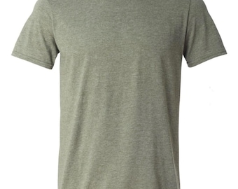 Shoulder Surgery Shirt Military Green T-Shirt with Button Sleeves, Post Surgery Recovery for Easy independent dressing after surgery
