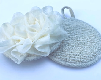 Surgery Recovery Wash Circles with Handles: Mild Exfoliating Sponge