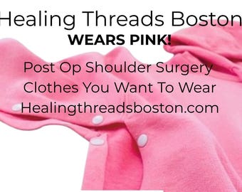 Shoulder Surgery Hoodie: Easy Snap, Post-Surgery Recovery dressing clothes for adaptive shoulder surgery recovery shoulder surgery clothes