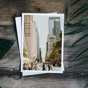 Cartões postais da cidade de Nova York - Cartão postal do horizonte de Nova York, Cartão postal do centro da cidade, Cartão da Estátua da Liberdade, Times Square, Arte do táxi amarelo