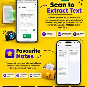 AI Notes Flutter-app broncode, AI-chatbot-app, GPT-4o-app, AdMob afbeelding 6