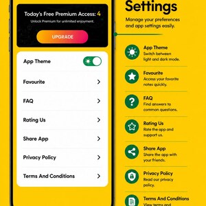 AI Notes Flutter-app broncode, AI-chatbot-app, GPT-4o-app, AdMob afbeelding 9