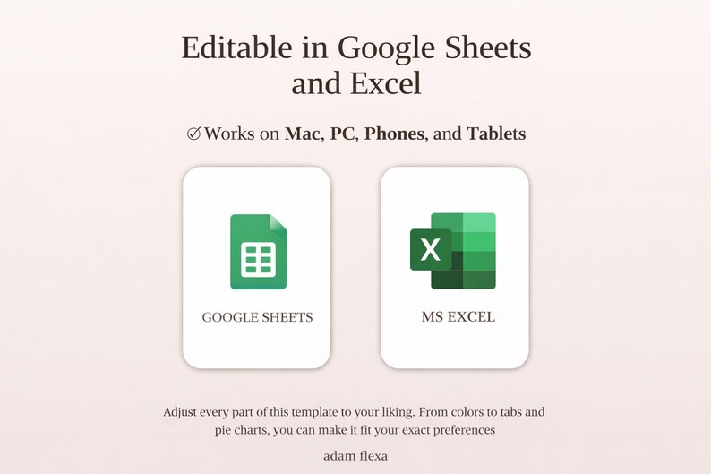 Assignment Tracker Spreadsheet | Student Planner for Google Sheets & Excel (Digital Download image 8