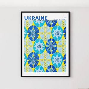 Ukraine Affiche de voyage Télécharger PDF Don pour nourrir les réfugiés